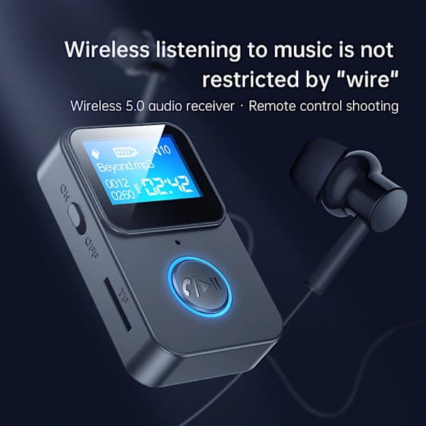 Mp3-soitin Bluetooth 5.0 -musiikkisoittimella