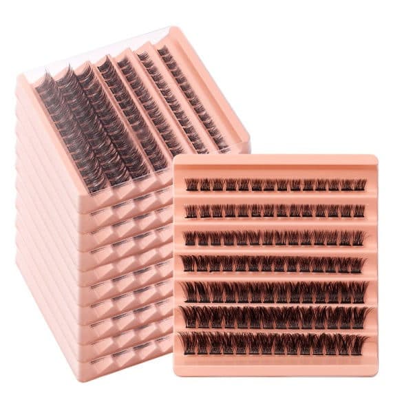 Individuelle klyngevipper Lash Clusters DIY øjenvippeforlængelse