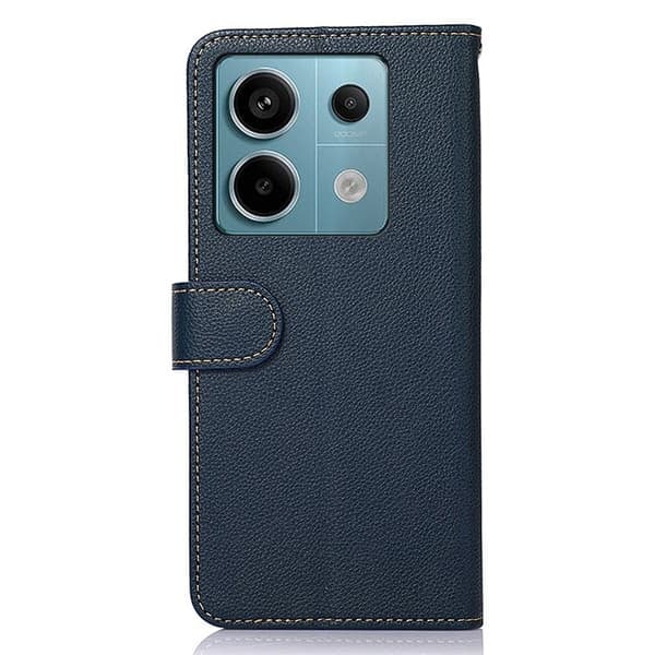 \"QD\" Fodral Skal KHAZNEH Blå-Brun för Xiaomi Redmi Note 13 Pro 5G