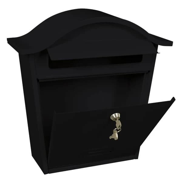 V-Part Postilaatikko Tatifan musta-XF4-