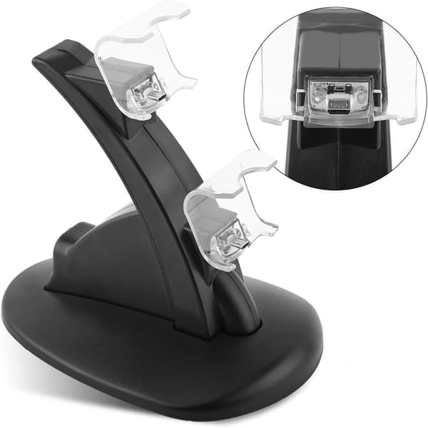 Ladestation til PS4 - Oplader Controller / Playstation Controller_qq