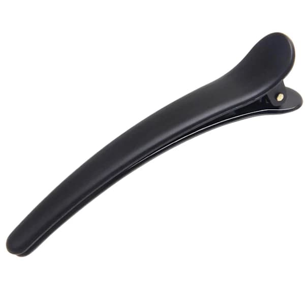 QD-10 stk. Professionelle Hårklemmer - Sort Sort black