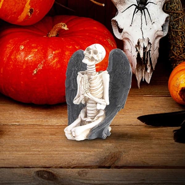 2025 Resin Engel Dødninghode Modell Display Halloween Personlige Dødninghode Håndverk A