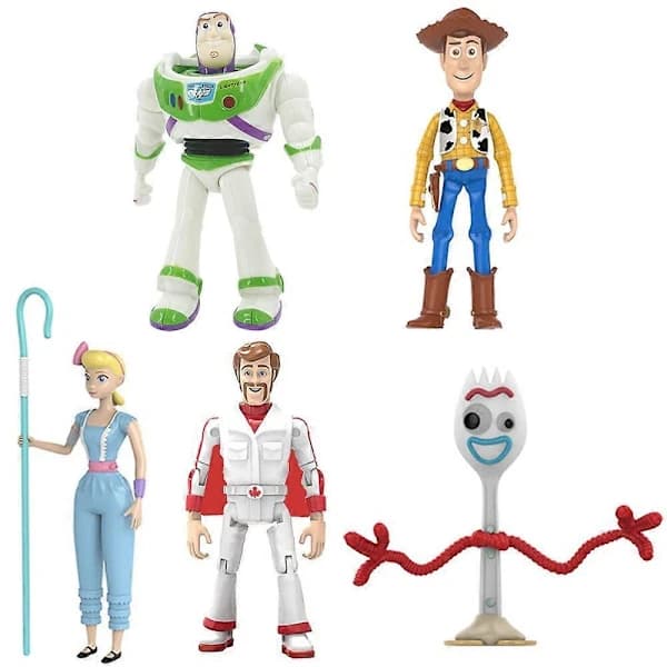 Buzz Lightyear Woody Duke Shepherdess Fork Leketøysmodell Barn Gutt Gave