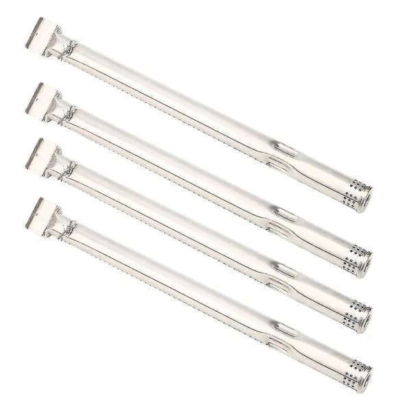 BBQ Gasgrill Brænderrør Udskiftningssæt Rustfrit Stål til Charbroil Griller Sølv 4-pak 15,94 Tommer
