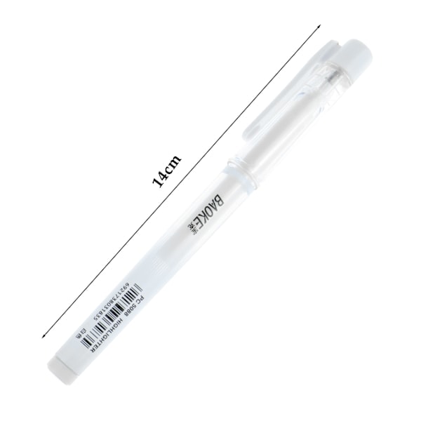 4 st Vita Gelpennor, 1,0 mm Vit Kulspetspenna, Vit Markeringspenna för Konst, Vit Penna för Svart Papper, Fin Spets Vit Tusch Fineliner, för Konst