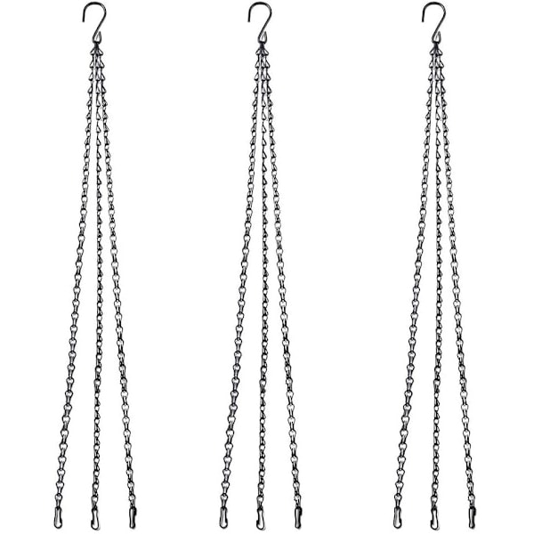 QQX. Hanging Basket Chain, 3 Sets Plant Hangers