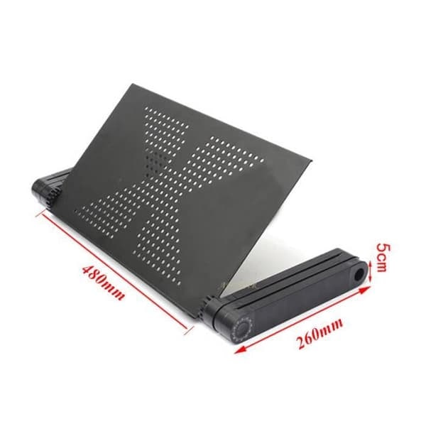/QD/Multifunktionellt ergonomiskt bärbart mobilt bordsställ för kontorssängsoffa Bärbar hopfällbart bord för bärbar dator
