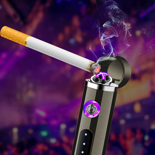 [QD]NOE USB Oppladbar Vindtett Elektronisk Lighter, Touch