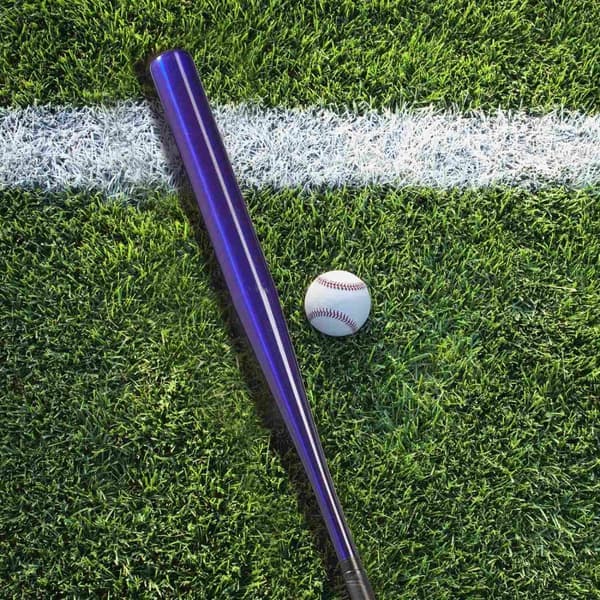 Sininen alumiininen baseballmaila
