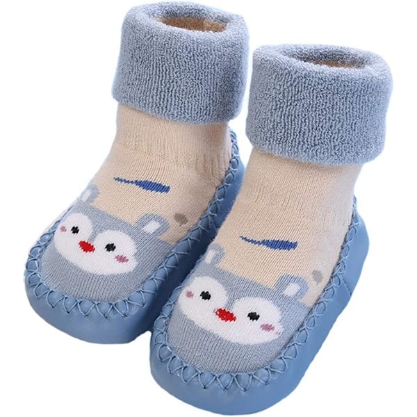 QD-2 par liukueste babysukat talvi lämpimät tossut tyttö poika syntymä