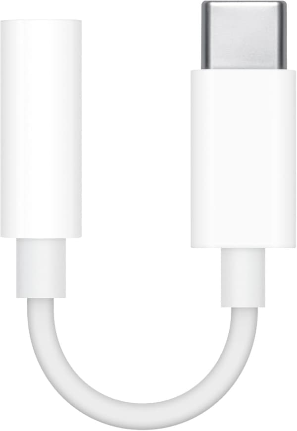 Adapter for USB-C til 3,5 mm hodetelefonkontakt