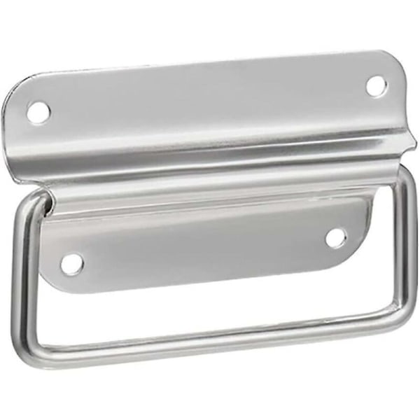 QU)4 stycken Fällbart handtag Rostfritt stål handtag, lådhandtag Fällbart