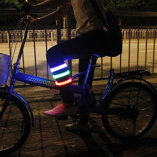 /QD/ Armband med LED-ljus - Orange
