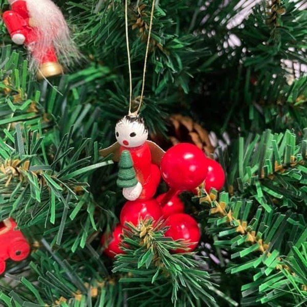 Julgransdekorationer / Träfigurer - 30 st_QQ