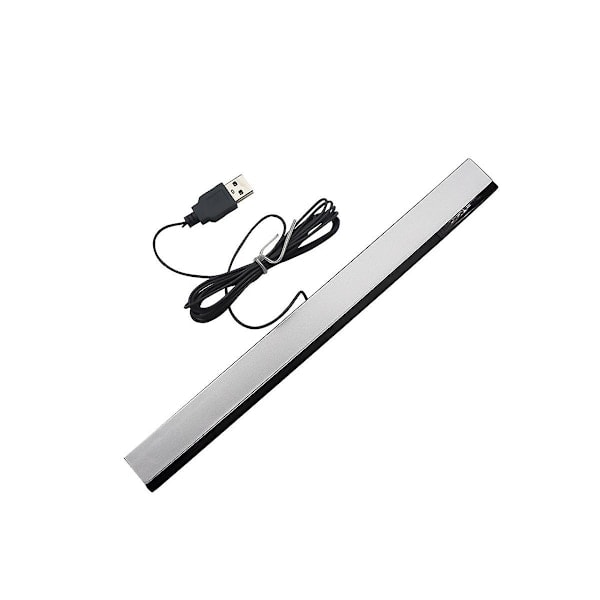 Trådløs modtager til sensorbar med IR-signal og USB-stik, erstatning for Nintendo-fjernbetjening