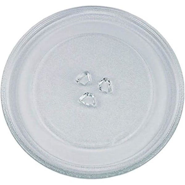 [QD] Mikrovågsugnsplatta 24,5 cm Mikrovågsugnsplatta Glas Plattallrik R