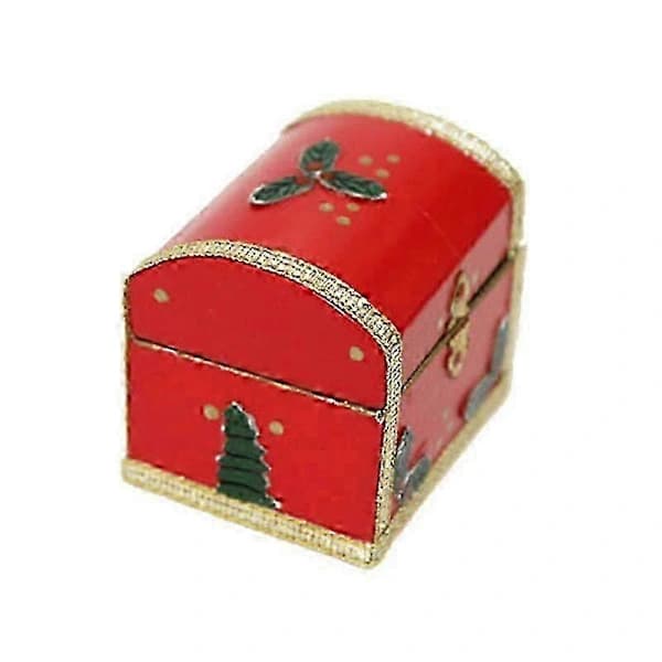 1:12 Miniatyr Julklappsask Dockskåp Diy Dockhus Dekor Tillbehör Hr