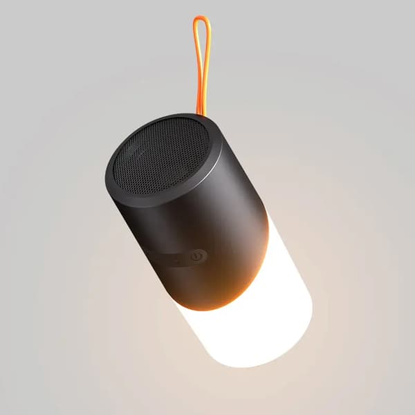 Bluetooth-høyttaler med LED-stemningsbelysning – 360° lyd og lys