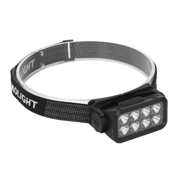 LED Headlamp Motion Sensor IPX4 Waterproof 5 Modes Rotatable USB Rechargeable Headlight Fishing Hiking