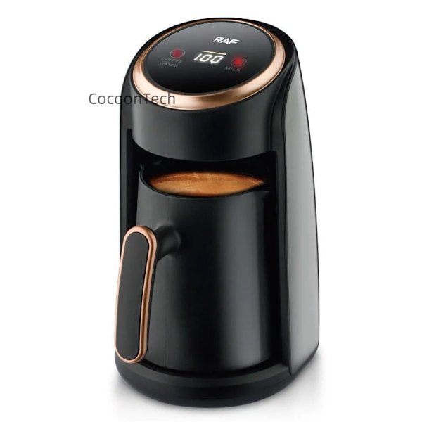 QU.Europeisk standard 300ML elektrisk kastrull 600W automatisk avstängning stänksäker kaffemaskin, köksapparater