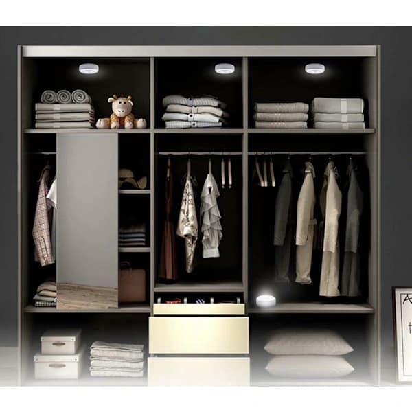 12-pack - LED-spotlights med fjärrkontroller - Trådlös Multolor 12-pack