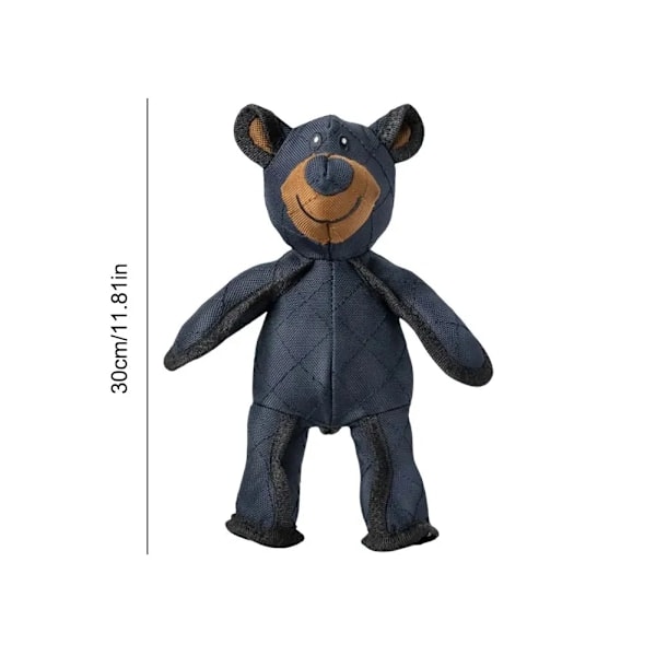 [QD] Unbreaka Bear Hund Uforgængelig Bamse Extreme Bear 2.0 Hundlegetøj -, Holdbart, Slidstærkt, Kraftigt Hundetyggelegetøj