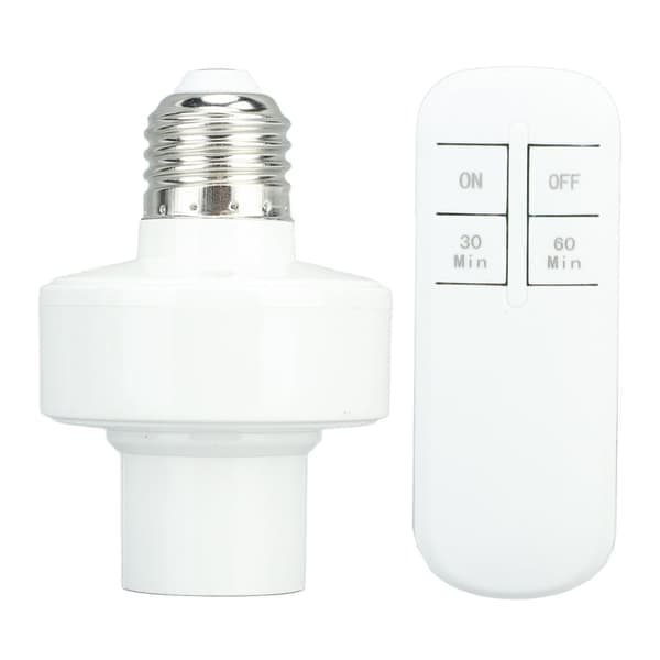 Trådlös fjärrkontroll glödlampssockel för E27 lampbas (220V)