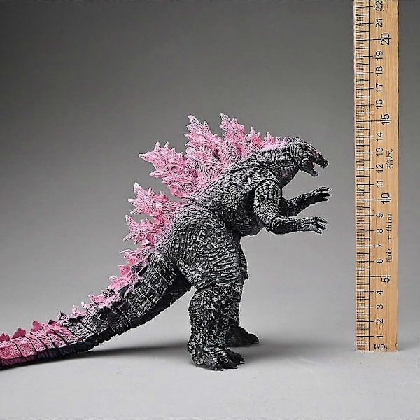 QU/Neca 2024 Godzilla vs Kong: Empire Filmen Brændende Godzilla Actionfigur Legetøj Godzilla Titan Monster Samlermodel Børn Kreativ Gave Pink