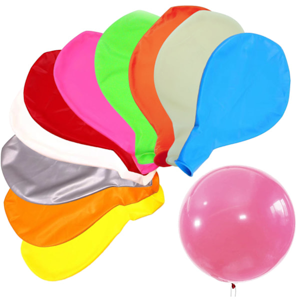 Perfekt til festen, Naturligt latexmateriale sikrer sikker leg, Robuste og holdbare balloner til gentagen brug, Perfekt til fødselsdag...