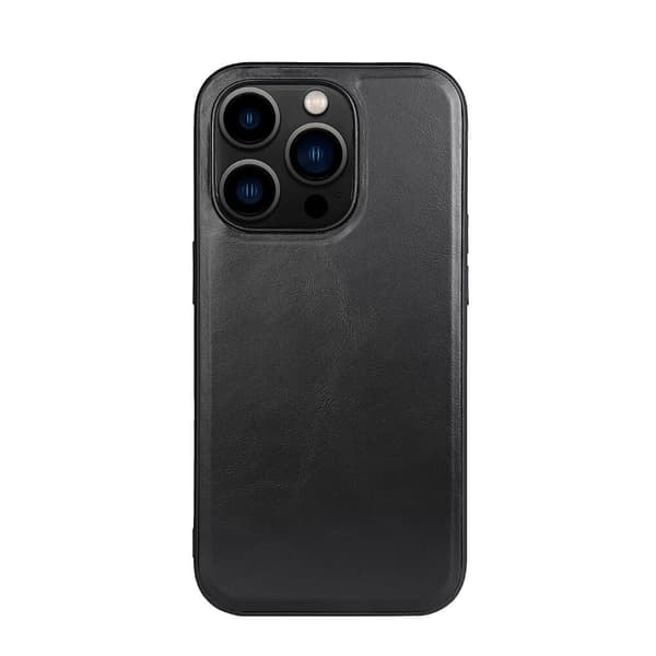 Mobilcover Læder MagSeries Sort - iPhone 14 Pro_qq