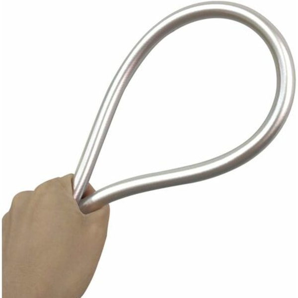 QQU-2m Extra Lång Slät Krom Duschslang (G1/2)