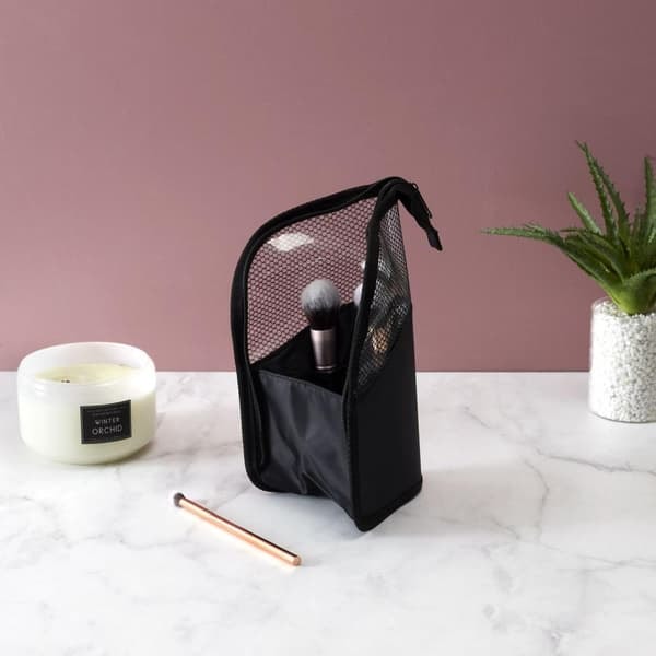 /QD/Smart Opbevaringstaske til Makeupbørster - Sort