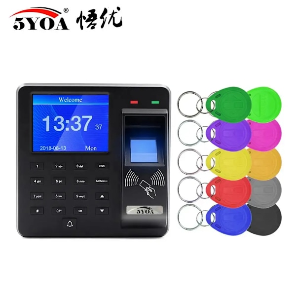 QD+BX10 biometrisk fingeraftryks adgangskontrol walkie talkie BX6 maskine digitalt elektronisk RFID kodesystem 241125