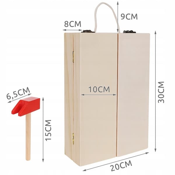 /QD/Wooden Toolbox for Children