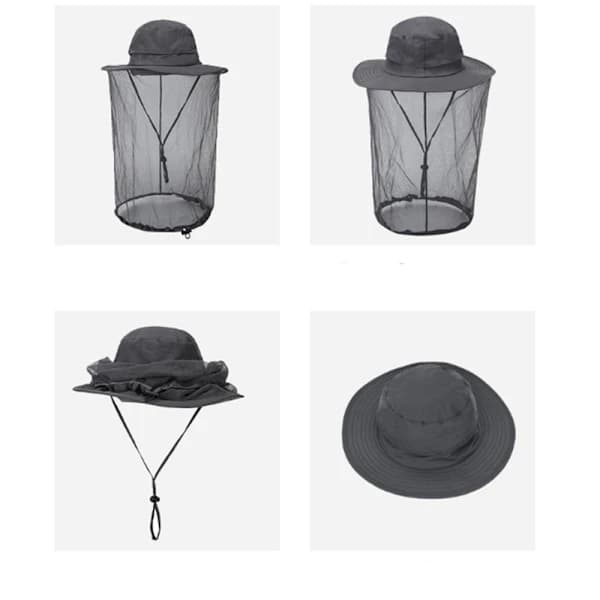 QD-Myggenet Hat Sort