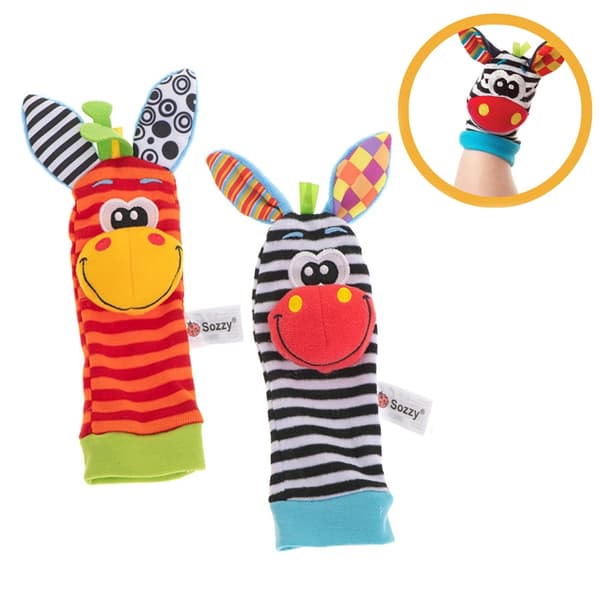 Babysockor med Skallra / Barnstrumpor – 1 par