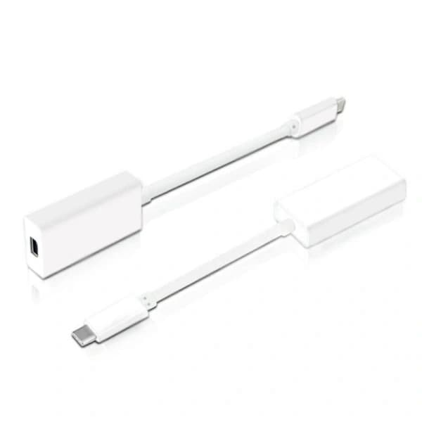 QU-Thunderbolt 3 (USB-C) - Thunderbolt 2 -sovitin, A