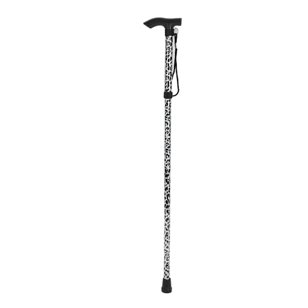 [QD] Folding Walking Stick Aluminium Alloy Ergonomic Extendable 5 Level Adjustable Collapsible Cane for Seniors and Disabled