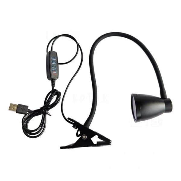 Dimbar LED leselampe/klemmelampe 3000-6500K