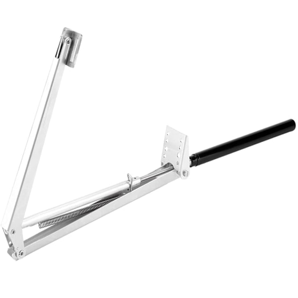[QD] Automatisk fönsteröppnare enkel fjäder för stuga växthus och takfönster, galvaniserad aluminiumplåt fönsteröppnare (Silver)