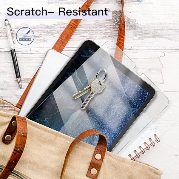 QU/Näytönsuoja Samsung Galaxy Tab A7 Lite 2021 -laitteelle, teräväpiirto kirkas ja naarmuuntumaton, 2 kpl, 0,3 mm paksuus Sm-T220/Sm-T225 (8,7 tuumaa)