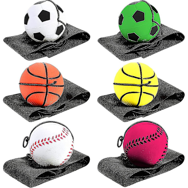 QU/6 stycken handledsboll för sport -