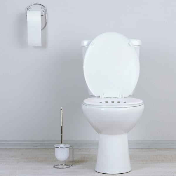 Sammenklappeligt siddebadekar til toilettet