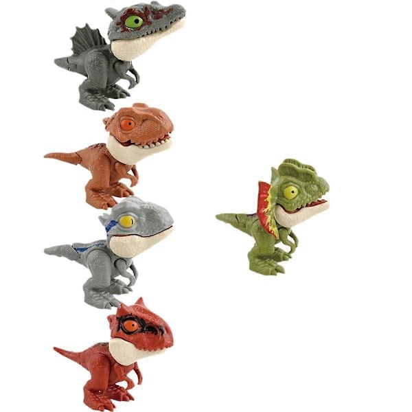 QU/Mini Dinosaurukset Leluja Sormea Purevia Toiminta Dinosaurushahmot Lelusetti