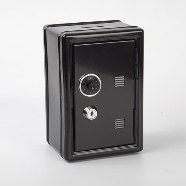 Safe / Sparebøsse - Skap for verdisaker Svart black