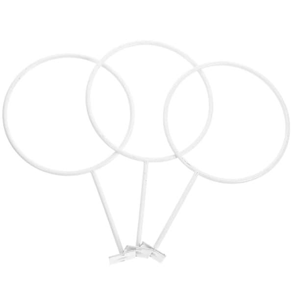 Basketboll Displayställ Väggmonterad Bollförvaring Enkel Design Sportutrustning 3-pack