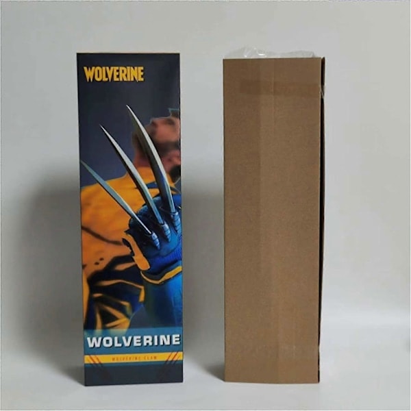 \"QD\" Deadpool & Wolverines 3 James Howlett Cosplay Hansker 1:1 Prop Klo Replika Fest