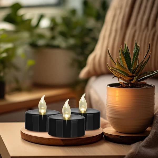 LED-telys – Flammefrie votivlys – 24-pakning