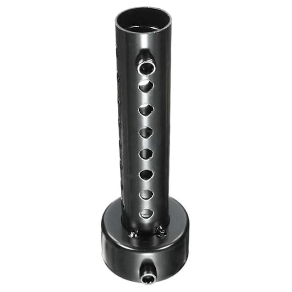2x Universal Motorcykel Udstødningsrør Lyddæmper Killer Silencer 48mm Sort